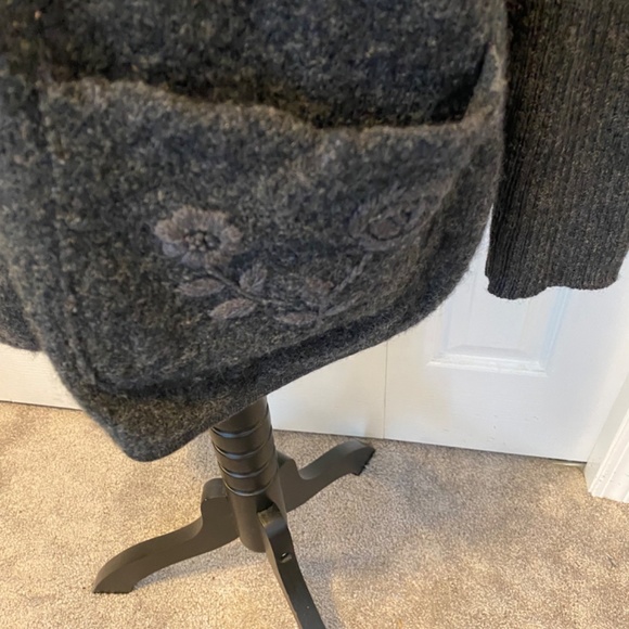 Rino Rossi size M boiled wool cardigan - Picture 3 of 10